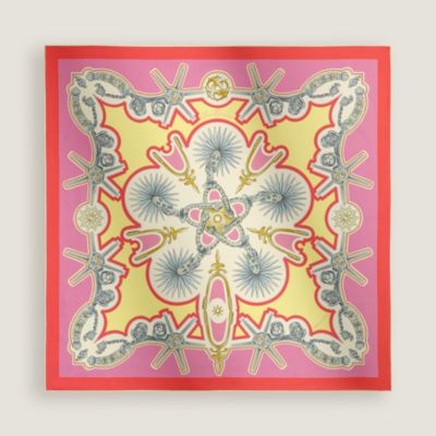 レッド - レディス, スカーフ、ショール＆マフラー, スカーフ＆シルク